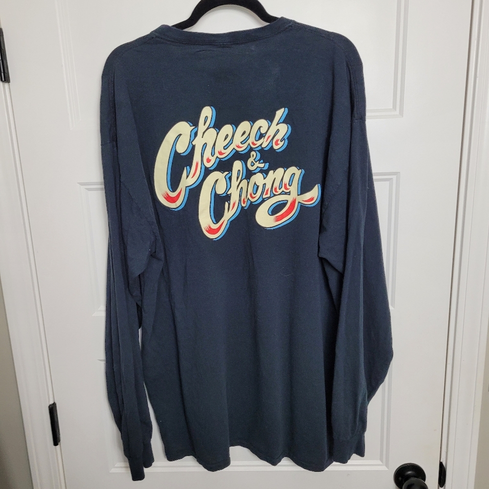 Cheech & Chong Buds Long Sleeve Double Sided Shirt Size 2X